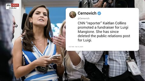 CNN's Kaitlan Collins DESTROYED For Fundraising Tweet For Murderer Luigi Mangione