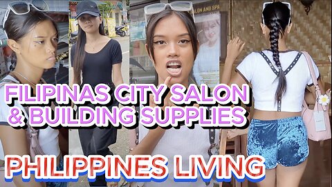 🇵🇭 FILIPINA MORENA BEAUTY CITY NAIL SALON & HOUSE UPDATE! Off Grid MorenaBratz Living Philippines