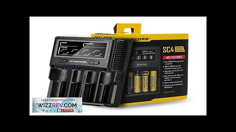 Nitecore SC4 3A Fast Charge LCD Intelligent Battery Charger Super for Li-ion Review