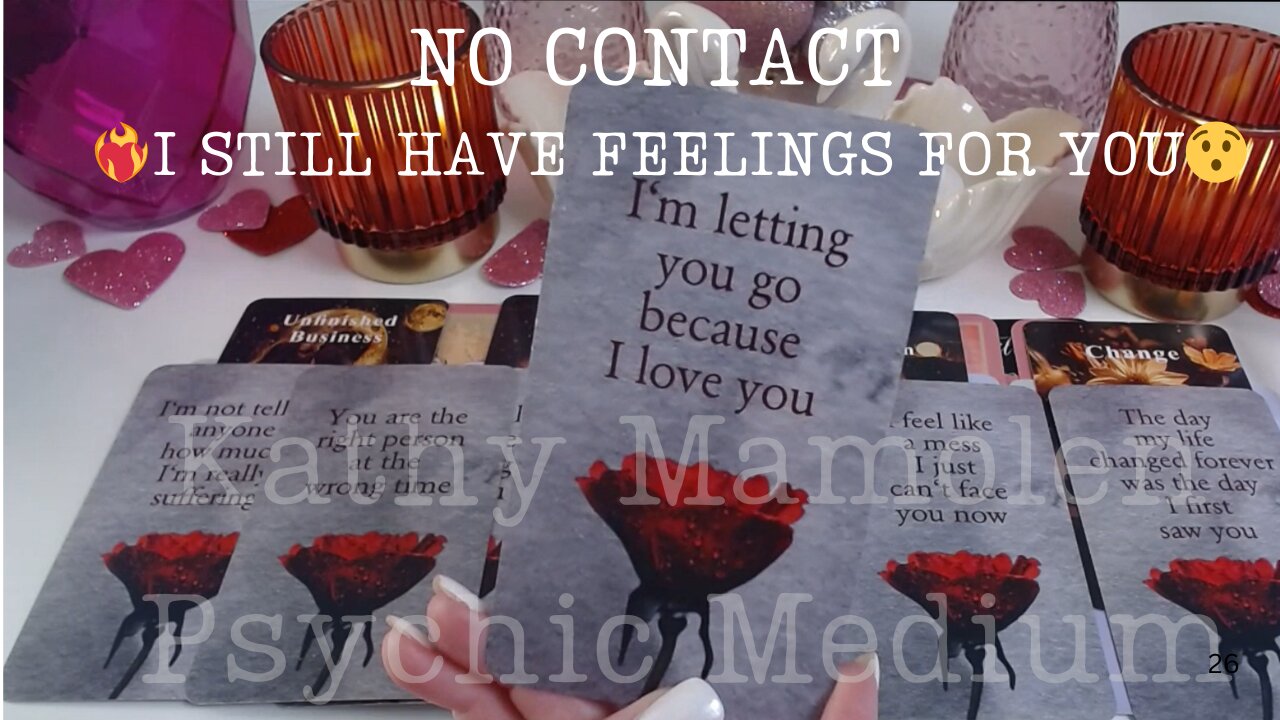 NO CONTACT ❤️🔥I STILL HAVE FEELINGS FOR YOU😯 BUT..STILL WON'T CALL 💌