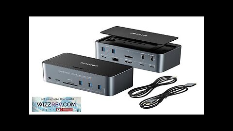 BlitzWolf® BW-TH13 18-in-1 USB C Docking Station with M.2 SSD Enclosure Quadruple Review