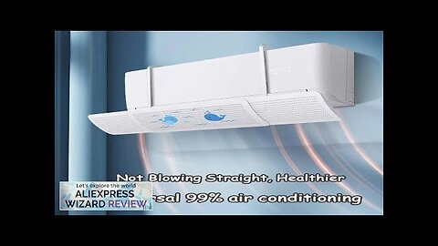 Wall-mounted Air Conditioner Wind Shield Universal Air Conditioner Wind Shield Anti-direct Review