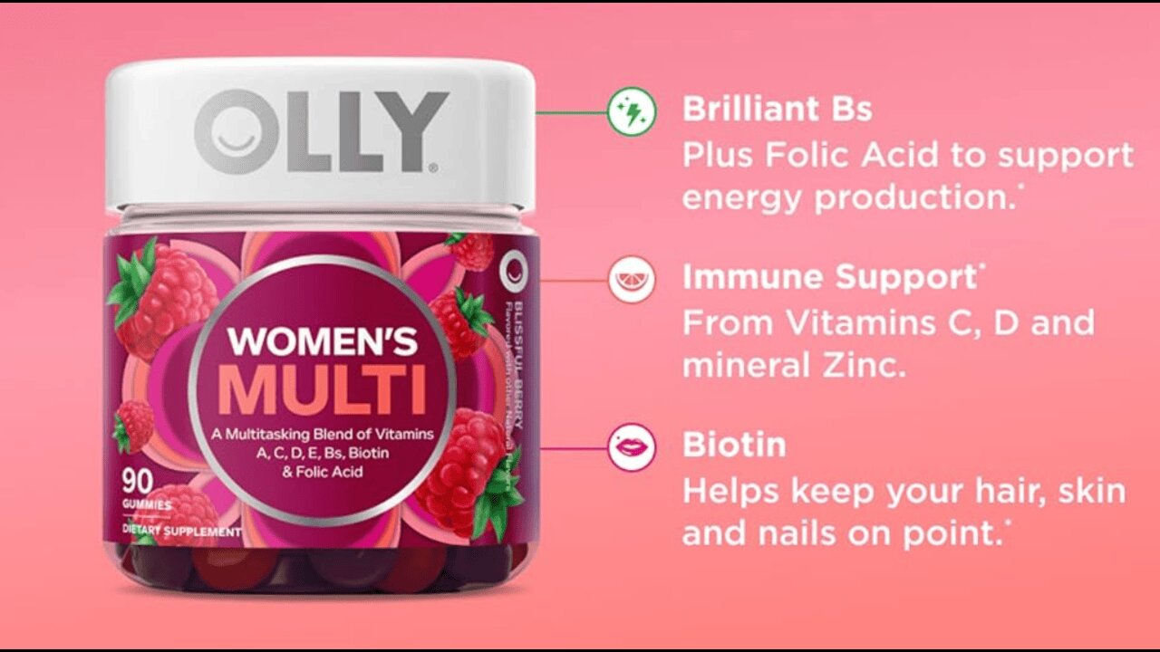 OLLY Women's Multivitamin Gummy