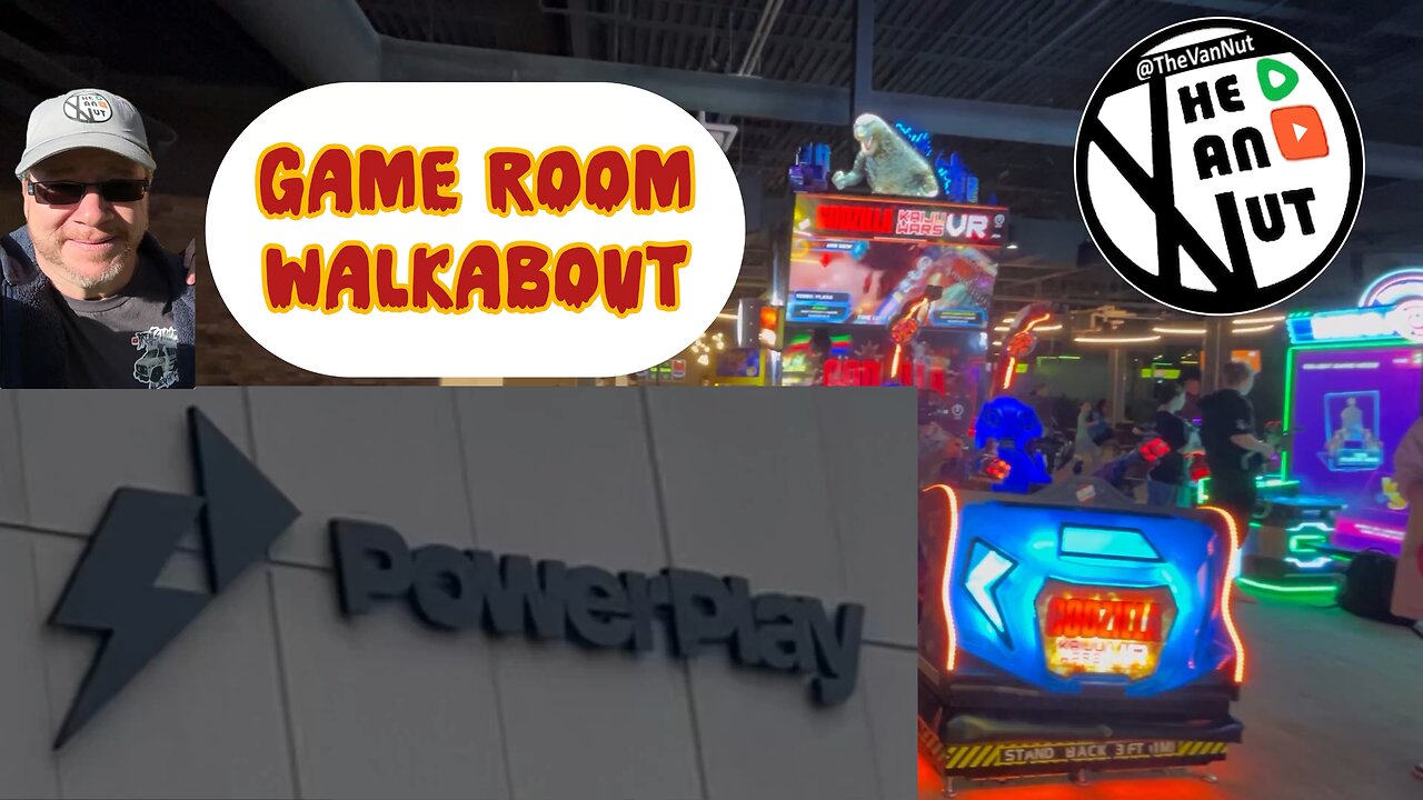 PowerPlay Game Room Walkabout #PowerPlay #Game #Room #Walkabout @TheVanNut