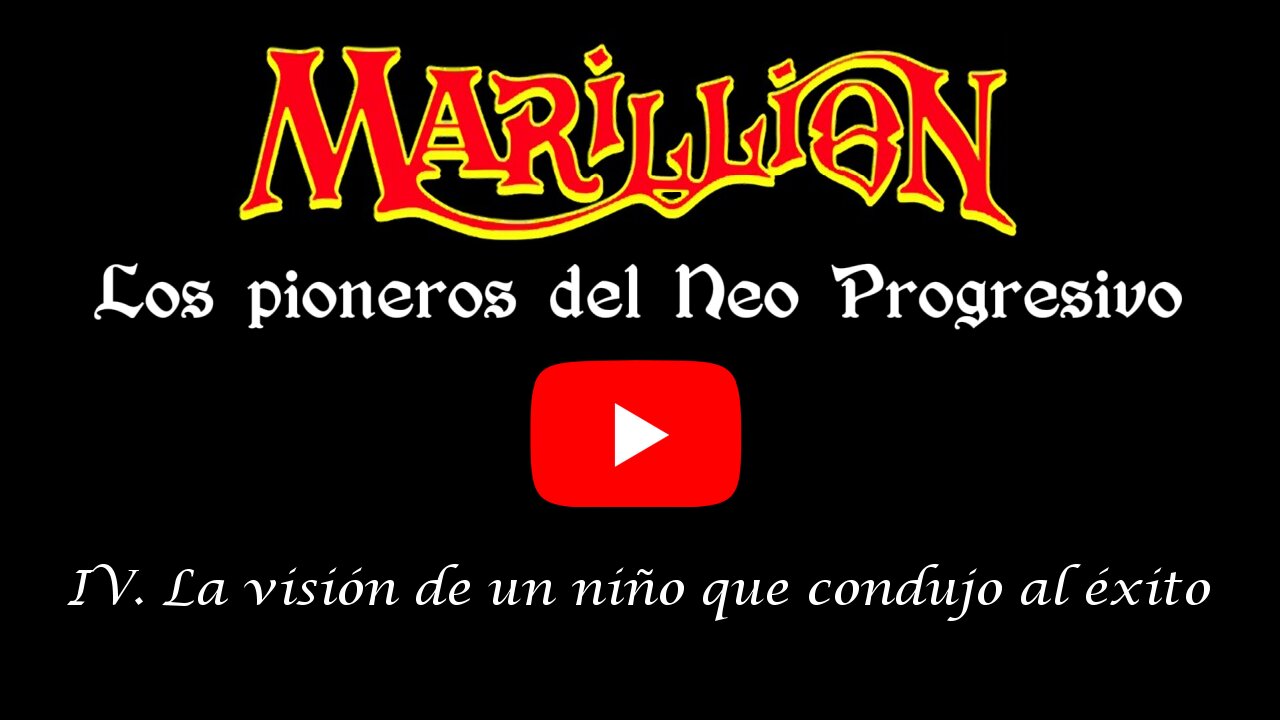 La visión de un niño que condujo al éxito a Marillion