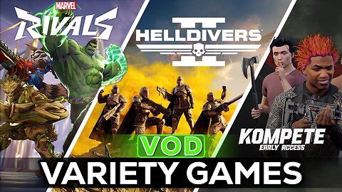 🔴LIVE IN 1440p! - Returning to THE FINALS, Helldivers 2, Then MARVEL RIVALS! - Come Hang Out!