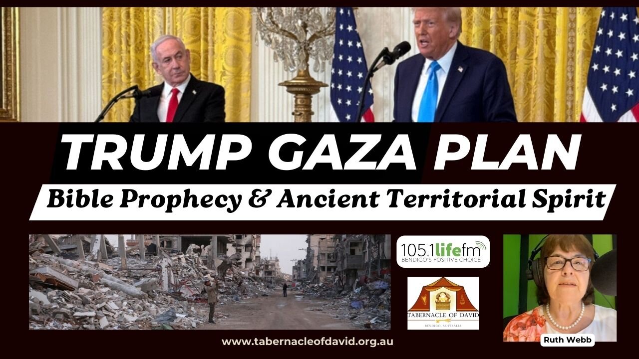 Trump Gaza Plan, Biblical Prophecy, Ancient Territorial Spirit