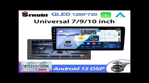 2 Din 7"/9"/10" Universal Android 12 Car Radio Autoradio 32G WIFI GPS Review