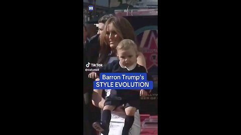 Barron Trump Evolution