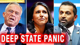 Deep State PANICS as RFK Jr., Tulsi & Kash Testify!