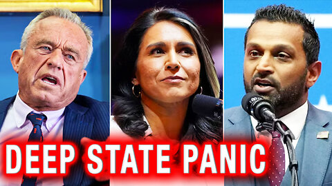 Deep State PANICS as RFK Jr., Tulsi & Kash Testify!