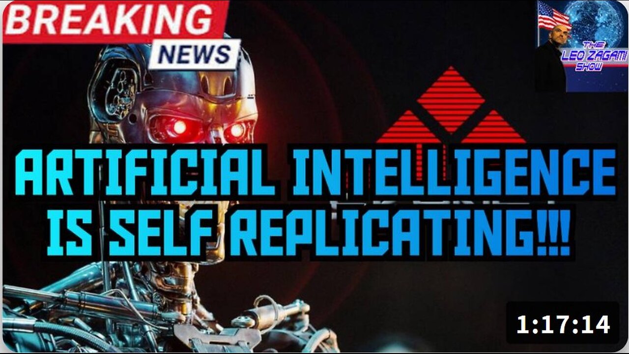 ARTIFICIAL INTELLIGENCE IS SELF REPLICATING!!!