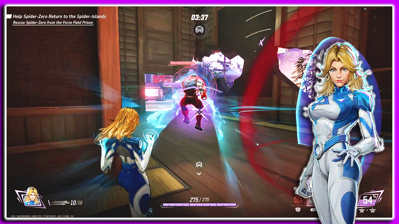 Invisible Woman! Marvel Rivals #clips
