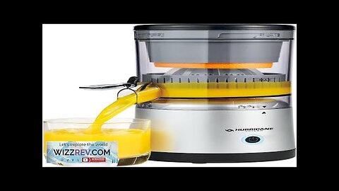 Hurricane Juicer Powerful Cordless Juice Extractor Machine Compact Design Fruit Juicer Review