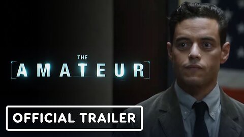 THE AMATEUR Trailer (2025) Jon Bernthal, Rachel Brosnahan, Rami Malek