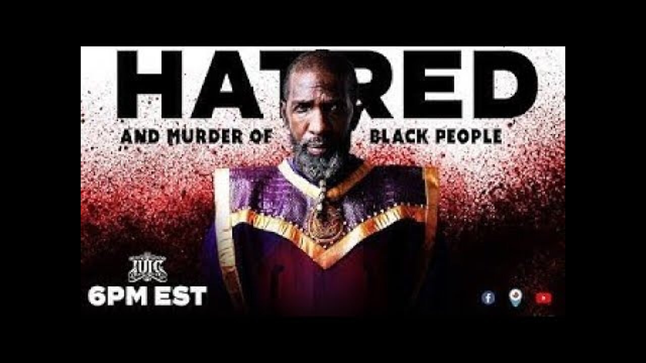 #IUIC Bishop Nathanyel #Hatred And #Murder Of #Black People