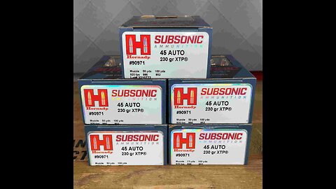 500rds 45acp ammo (6509)