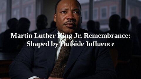 Martin Luther King Jr. Remembrance: Shaped by Outside Influence (Part 7)