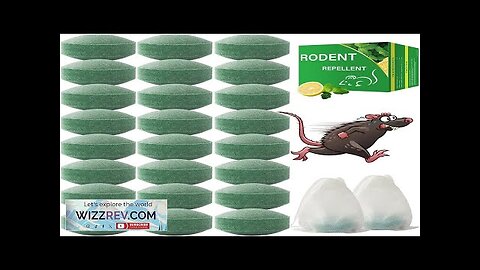 Mouse Rodent Repellent 24 Pack Peppermint Oil for Mice Squirrel Rats Spider Review