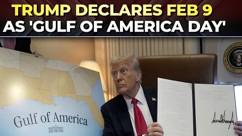 Trump renames Gulf of Mexico to ‘Gulf of America’: Is it legally possible?