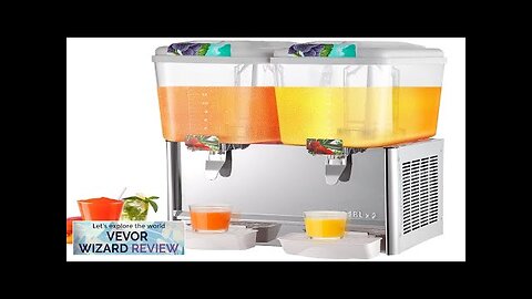 VEVOR 110V Commercial Beverage Dispenser9.5 Gallon 36L 2 Tanks Juice Dispenser Review