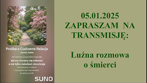 Luźna rozmowa o śmierci - druga część z Darkiem treści Biblijne z oryginału 👮‍♀️ - 05.01.2025 rok