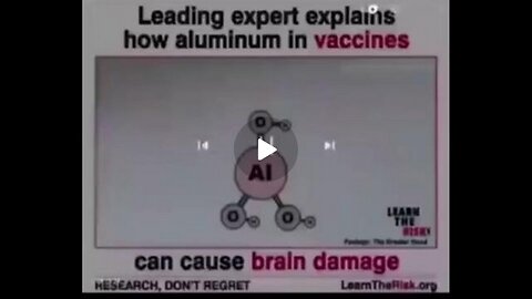 leading expert explains how aluminum in vaccines can cause brain damage