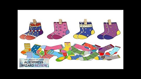 Toddler Montessori Material DIY Toys Socks Colors Sorting Matching Games Early Educational Review