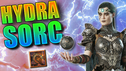 🔴 Hydra Sorc Endgame P202+ | Season 7 Diablo 4