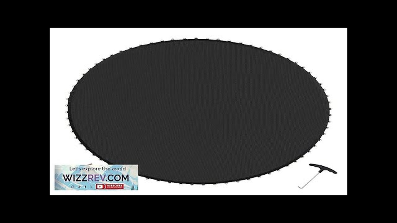 SkyBound Replacement Trampoline Mat, Fits 15ft Frames w/Spring Tool and