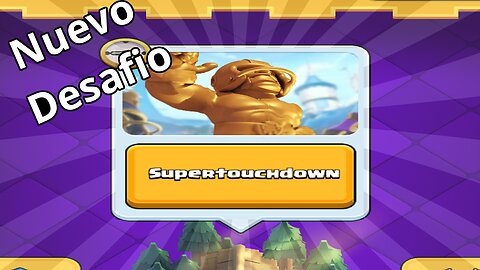 Desafio supertouchdown #clashroyale