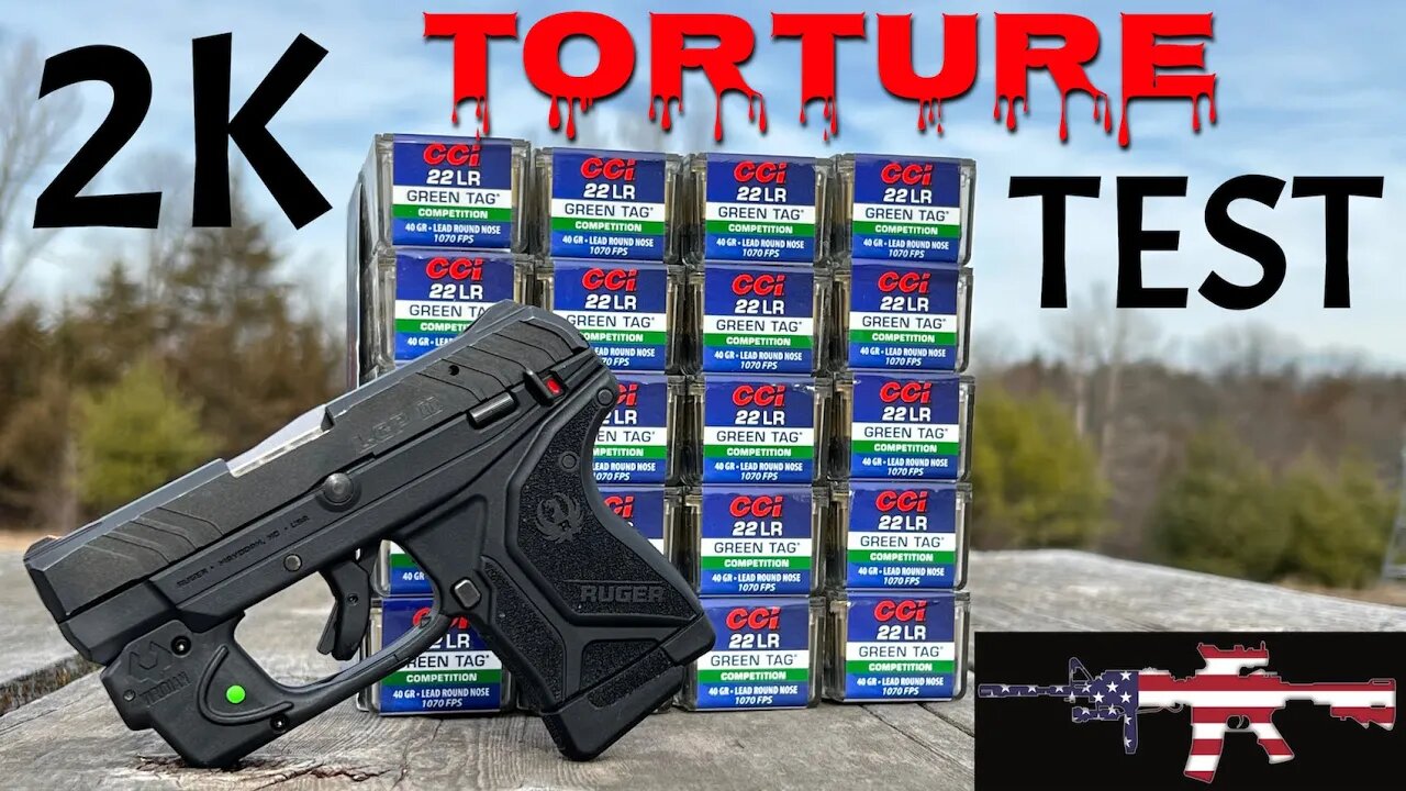 Ruger's LCP II 22 2,000 rd Torture Test