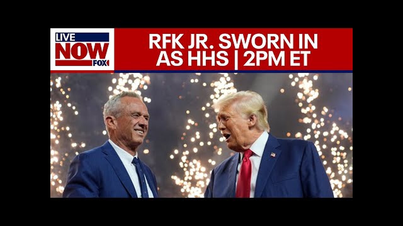 LIVE NOW: RFK JR. Sworn in as HHS in Oval Office with President Trump