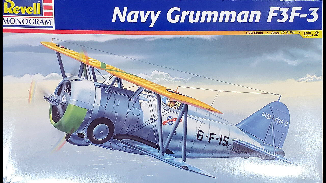 1/32 Revell F3F-3 Review/Preview