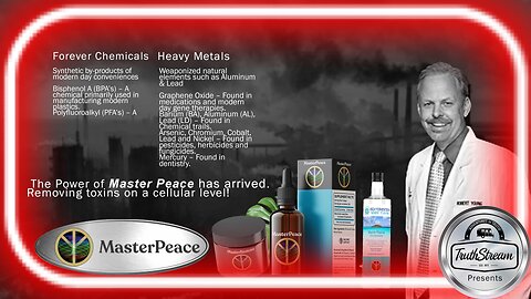 New MasterPeace Video for optimal health, heavy metal detox