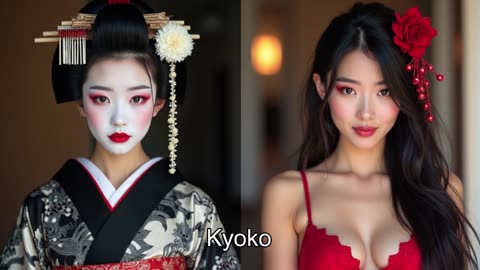 Traditional Elegance vs Modern Beauty: A Stunning AI Art Comparison