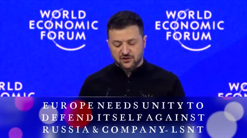 ZELENSKY: Europe Needs To Combine It Forces! Or The Cannot Defend Themselves
