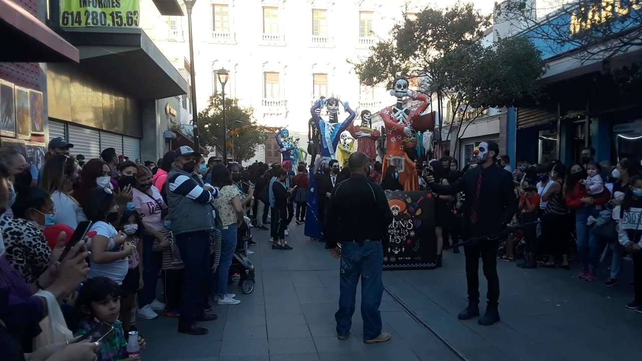Desfile de Catrinas Chihuahua Nov 1 2021 a