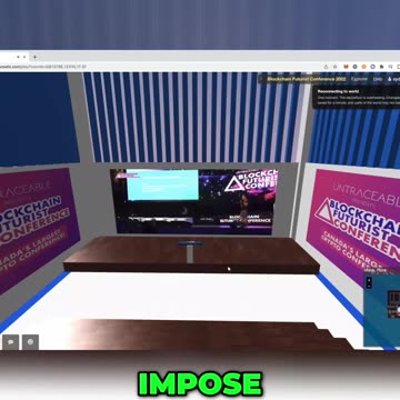 Crypto - #Gemach DAO #Shorts - Vitalik Buterin in Gemach DAO Metaverse at Futurist 2022 in Toronto