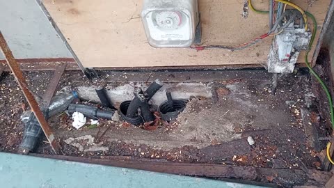 Relay box damaged