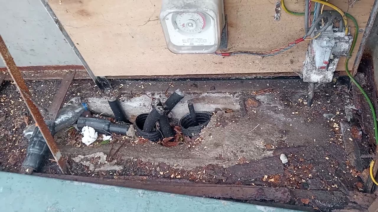 Relay box damaged
