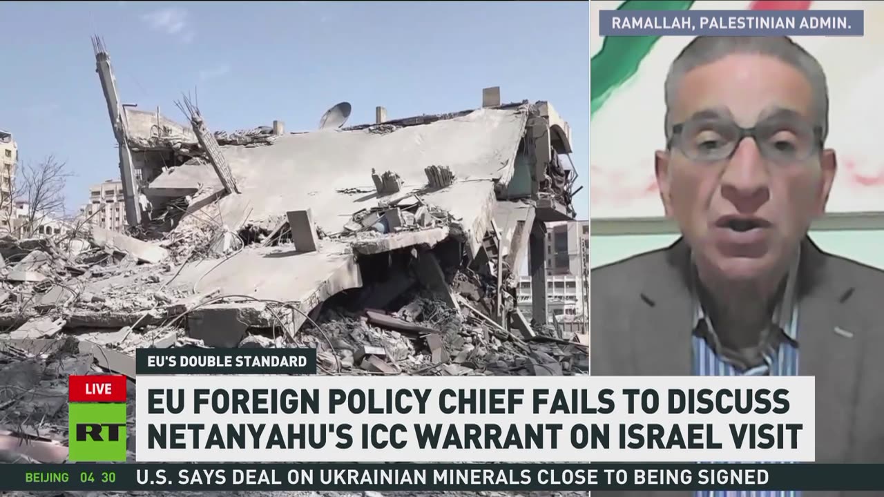 Saad Nimr talks about Kallas failing to discuss Netanyahu’s ICC warrant on Israel visit