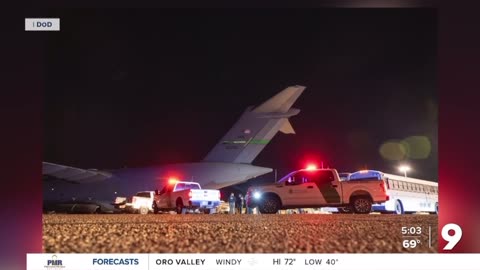 Military Cargo Planes Transport Illegals From Arizona's Tucson International Airport