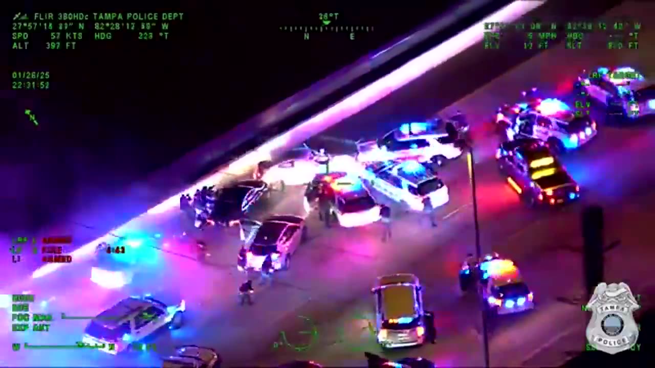 GTA-style chase in Tampa Bay The driver hit four people and tried to escape.