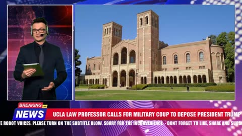 UCLA Law Professor Calls for Military Coup To Depose President Trump