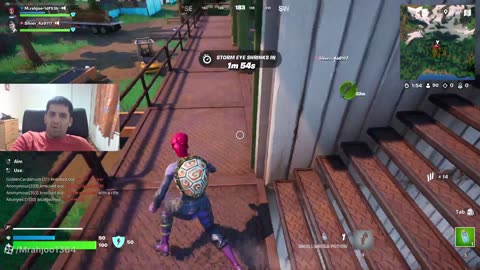 فورتنایت بازی با علی تیم شدیم