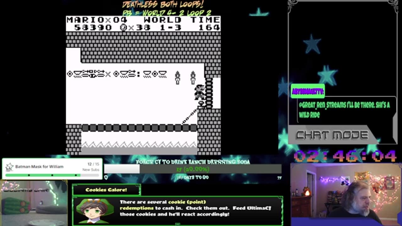 Super Mario Land DEATHLESS BOTH LOOPS CLEAR RUN