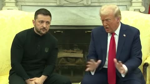 Trump and Vance erupt at Zelensky in tense Oval Office meeting