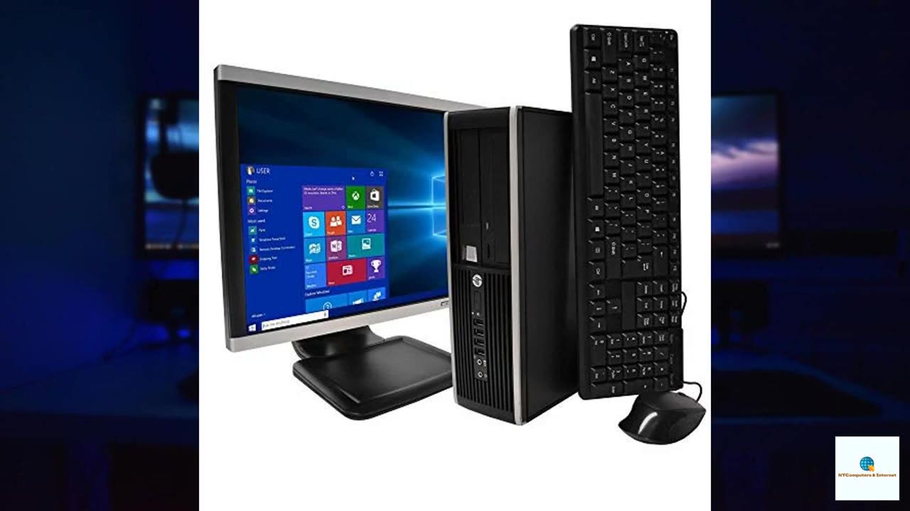 HP Elite Desktop PC Computer (Renewed)