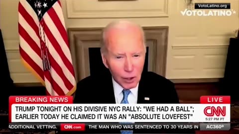 Biden refers to millions of President Trump's supporters as "garbage"